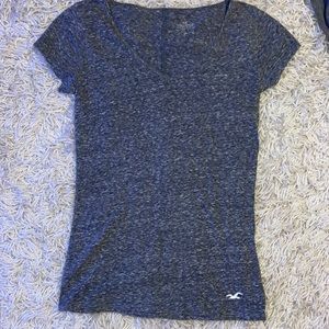 Hollister Grey Fitted T-shirt